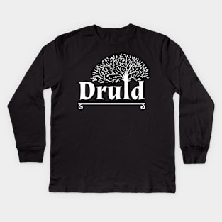 Pen and Paper Druid Kids Long Sleeve T-Shirt